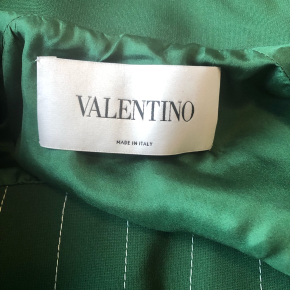SOLD NWT Valentino Green Zipper Dress 2 - Picture 11 of 16